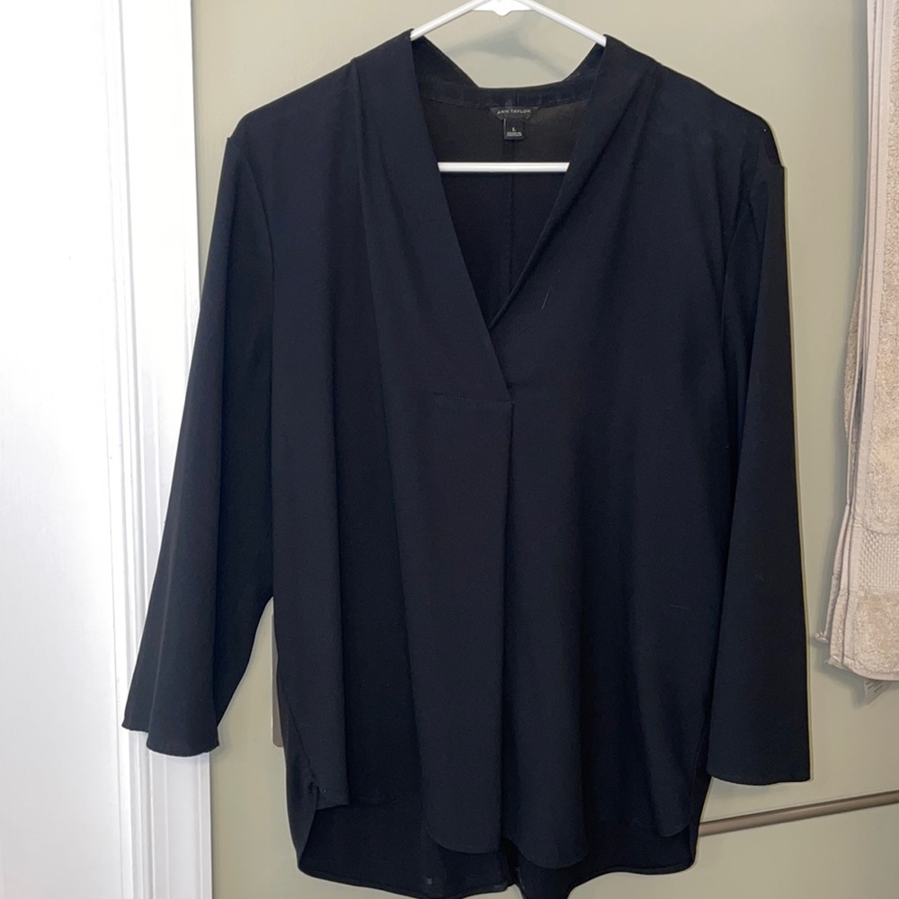 Beautiful black drapey top